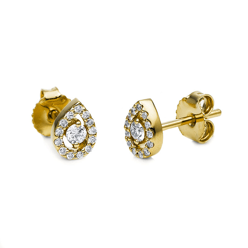 Ear studs 14 kt gold