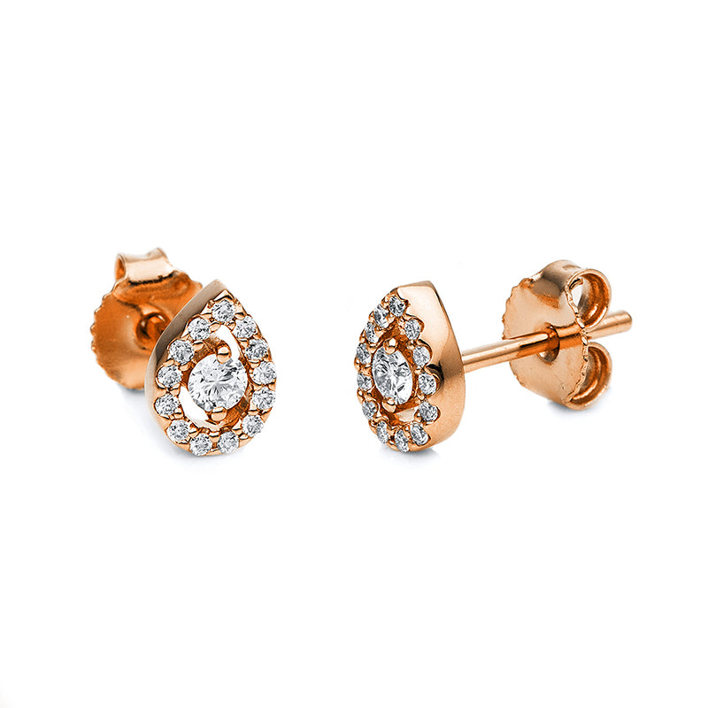 Ear studs 18 kt RG