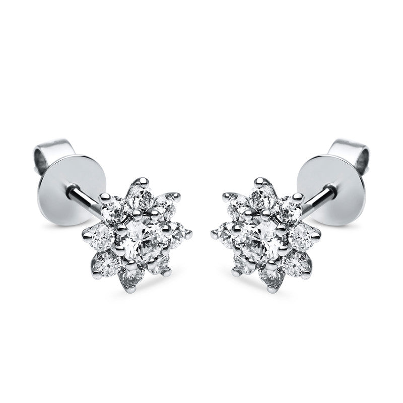 Ear studs 18 kt WG