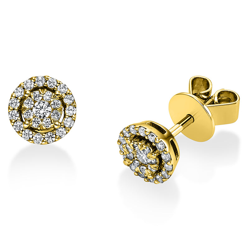 Ear studs 14 kt gold