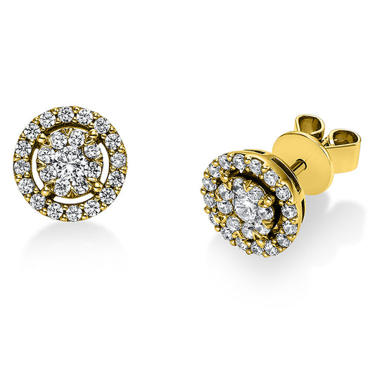 Ear studs 14 kt gold