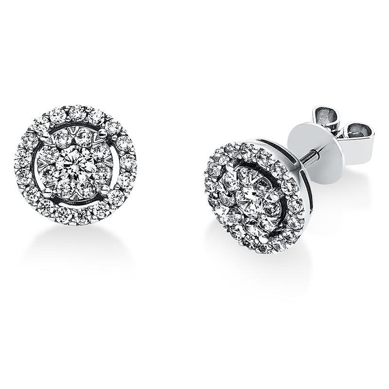 Ear studs 14 kt WG