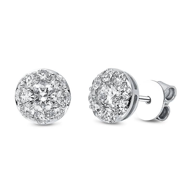 Ear studs 18 kt WG