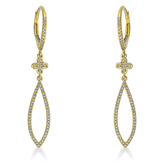 Earrings 18 kt gold