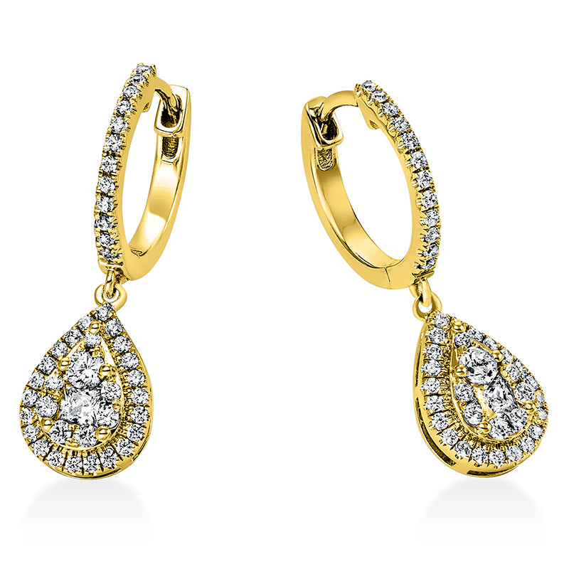 Earrings 18 kt gold