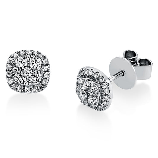 Ear studs 14 kt WG