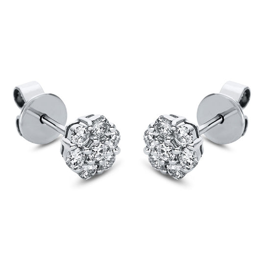 Ear studs 18 kt WG