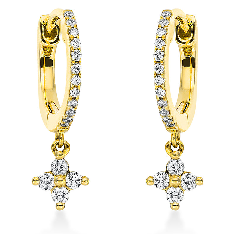 Earrings 18 kt gold