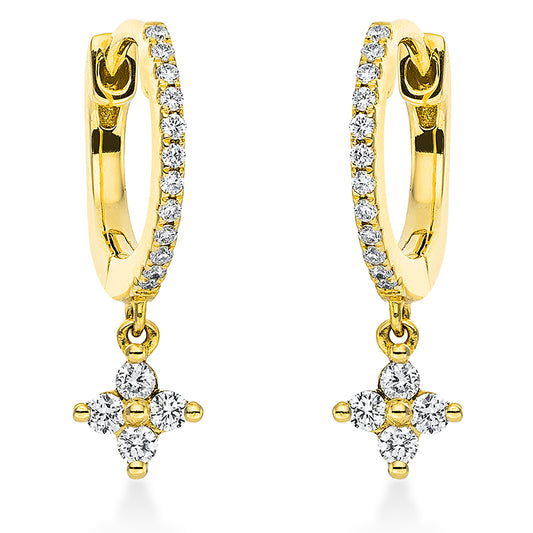 Earrings 18 kt gold