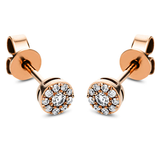 Ear studs 18 kt RG