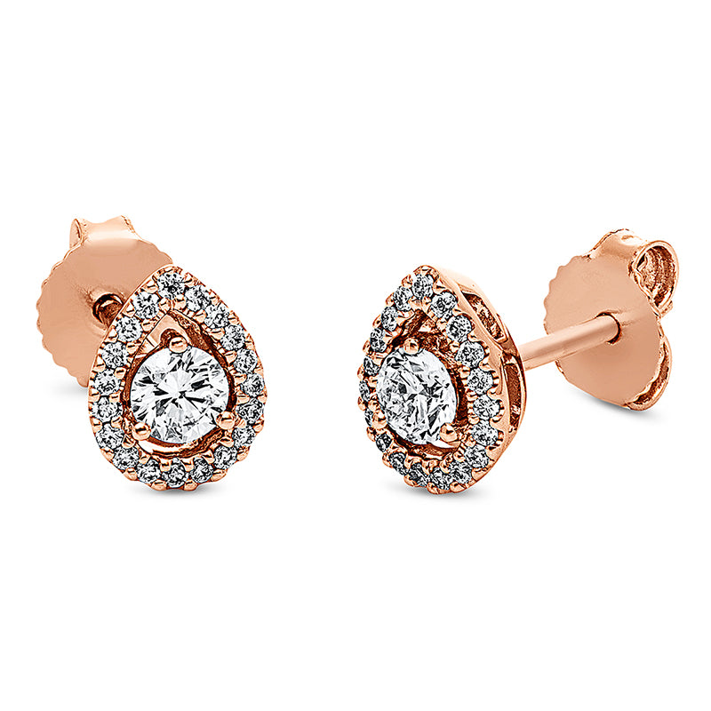 Ear studs 18 kt RG