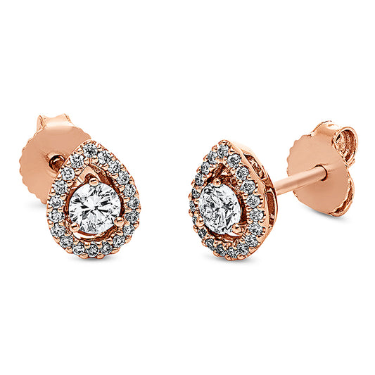 Ear studs 18 kt RG