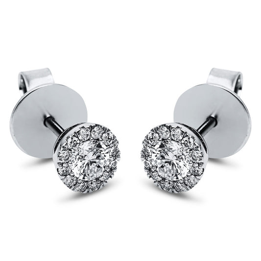 Ear studs 14 kt WG