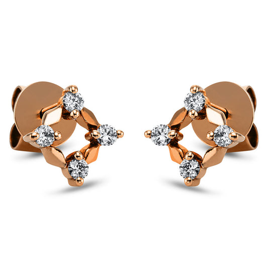 Ear studs 18 kt RG