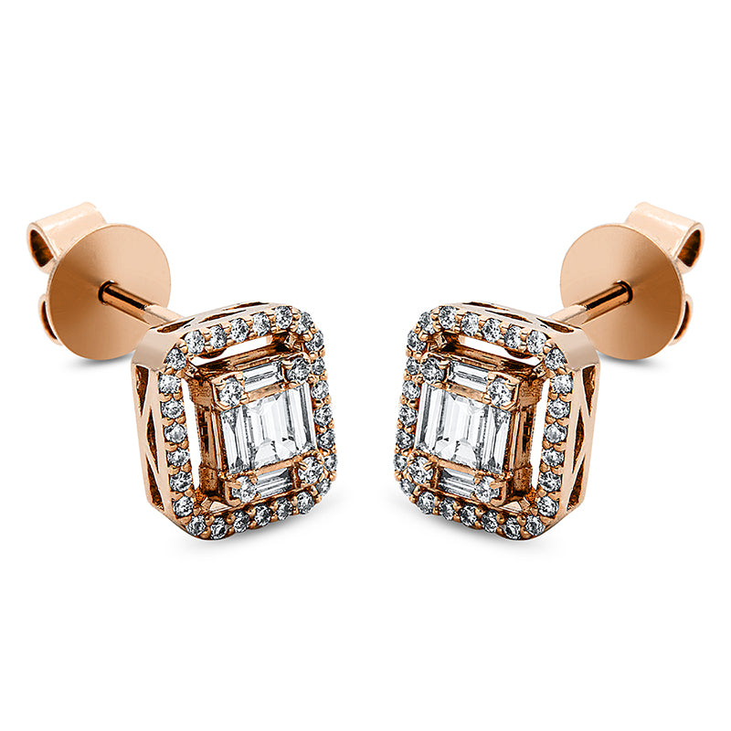 Ear studs 18 kt RG