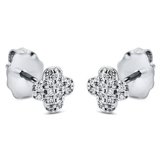 Ear studs 14 kt WG