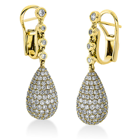 Earrings 18 kt gold