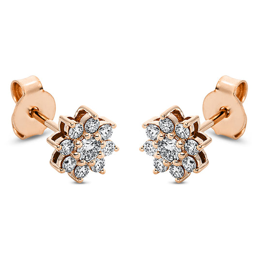 Ear studs 18 kt RG