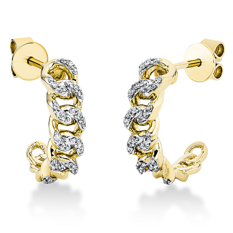 Earrings 18 kt gold