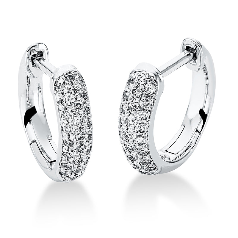 Hoop Earrings 18kt WG