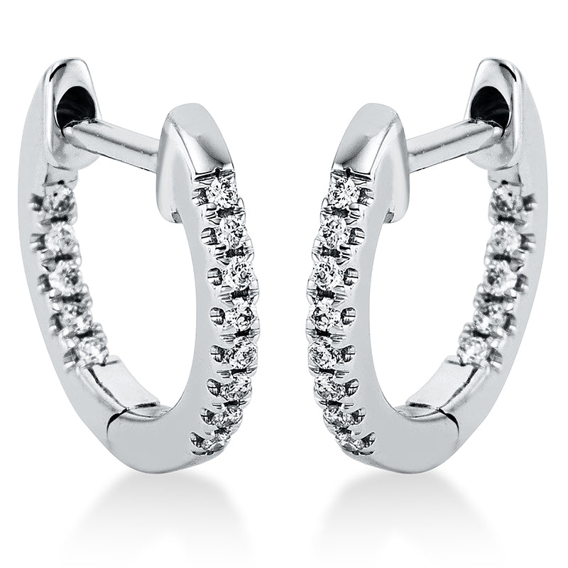 Hoop Earrings 18kt WG