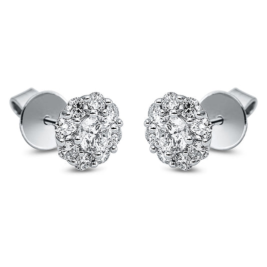 Ear studs 18 kt WG