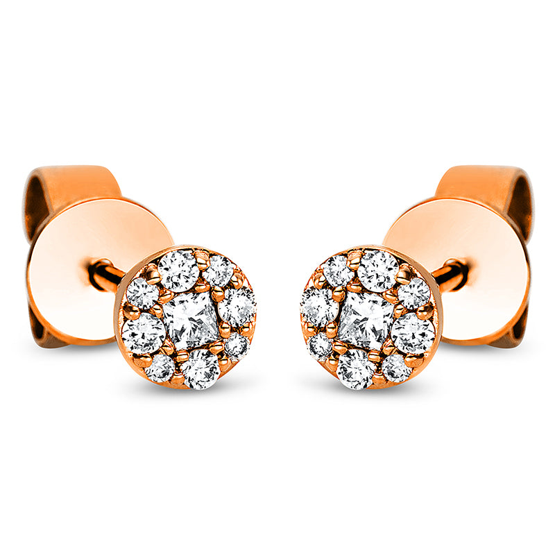 Ear studs 18 kt RG