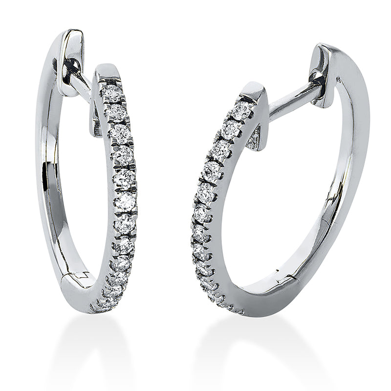 Hoop Earrings 18kt WG