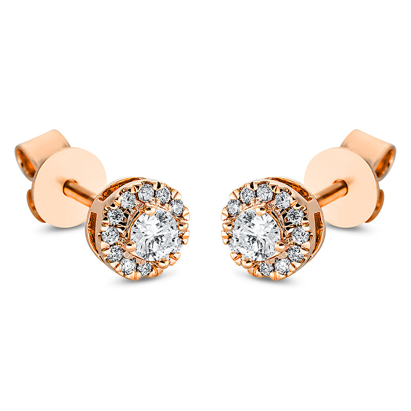 Ear studs 18 kt RG