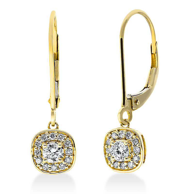 Earrings 18 kt gold