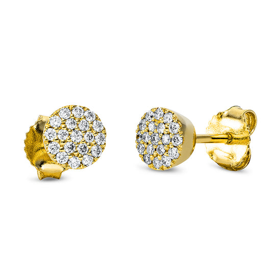 Ear studs 18 kt gold