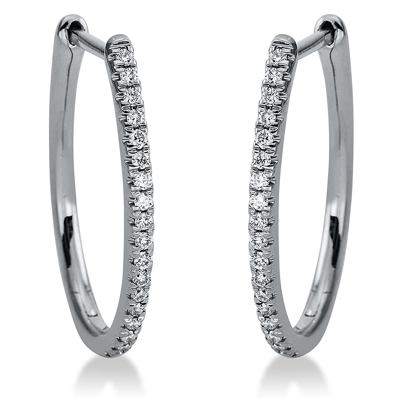 Hoop Earrings 18kt WG