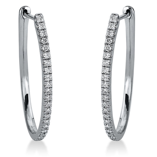 Hoop Earrings 18kt WG