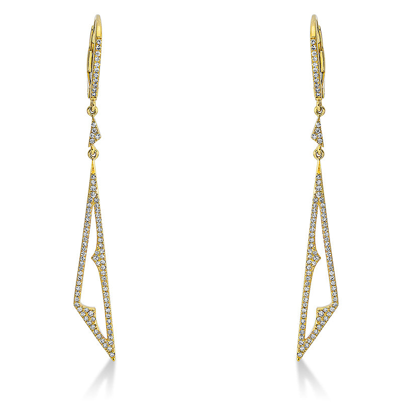 Earrings 18 kt gold