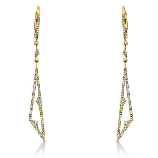 Earrings 18 kt gold