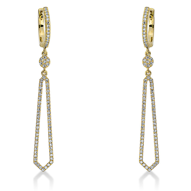 Earrings 18 kt gold