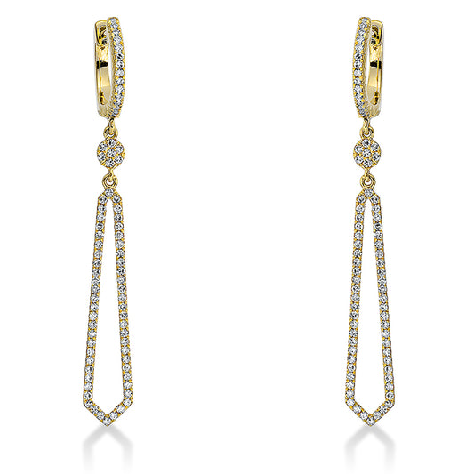 Earrings 18 kt gold