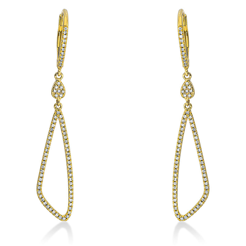 Earrings 18 kt gold