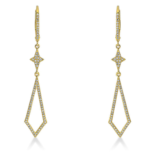 Earrings 18 kt gold