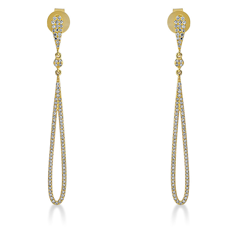 Earrings 18 kt gold