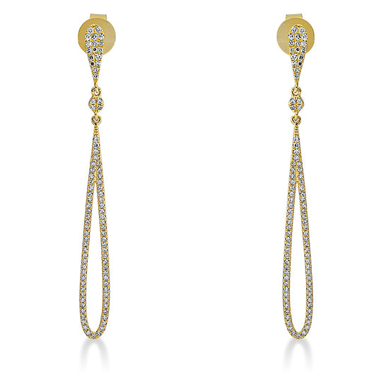 Earrings 18 kt gold