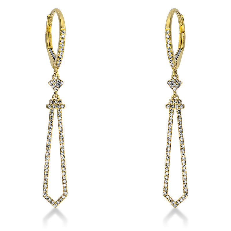 Earrings 18 kt gold