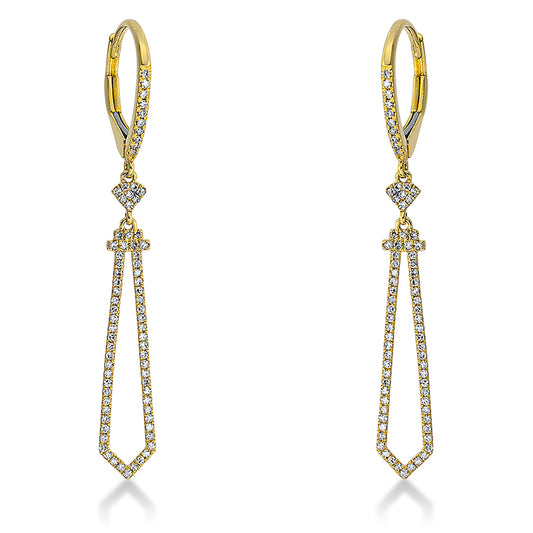 Earrings 18 kt gold