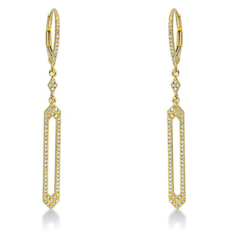 Earrings 18 kt gold