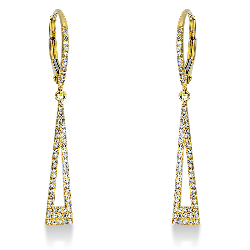 Earrings 18 kt gold