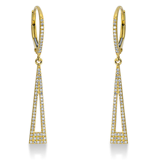 Earrings 18 kt gold