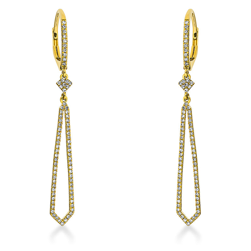 Earrings 18 kt gold