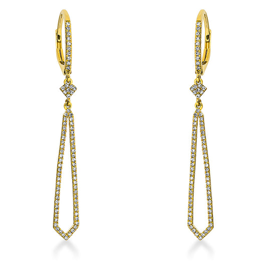 Earrings 18 kt gold