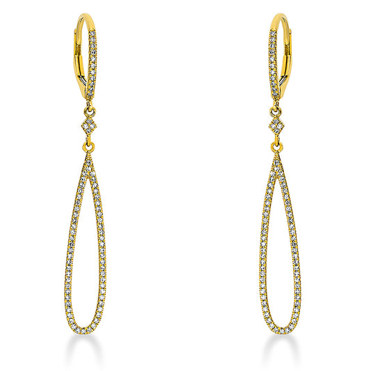 Earrings 18 kt gold