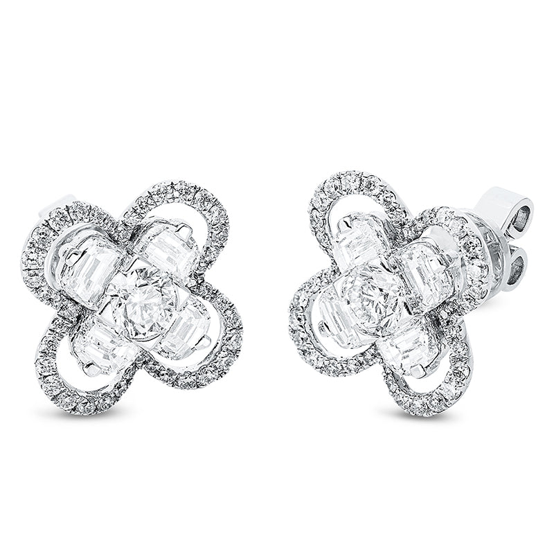 Ear studs 18 kt WG